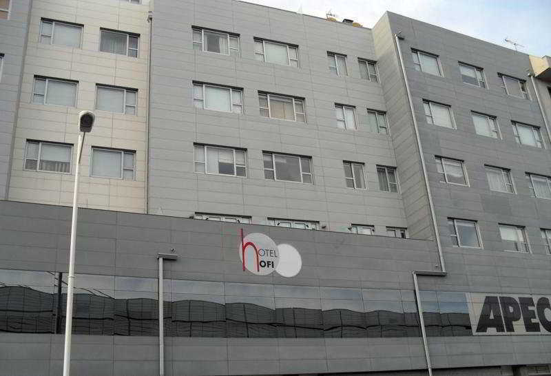 Hotel Ofi A Coruña Exteriör bild